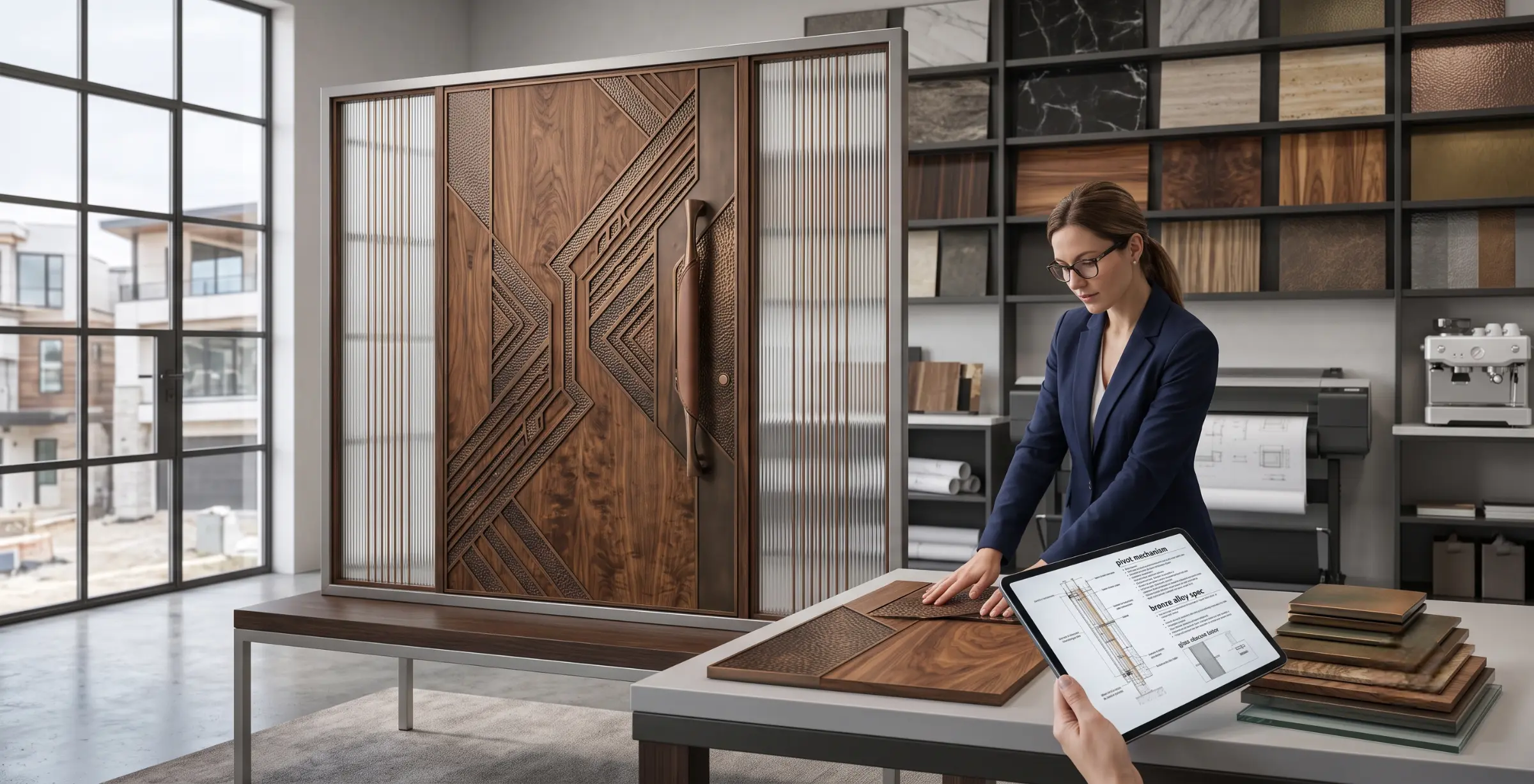 How Should Architects Specify a Luxury Main Door for a Residential Project?